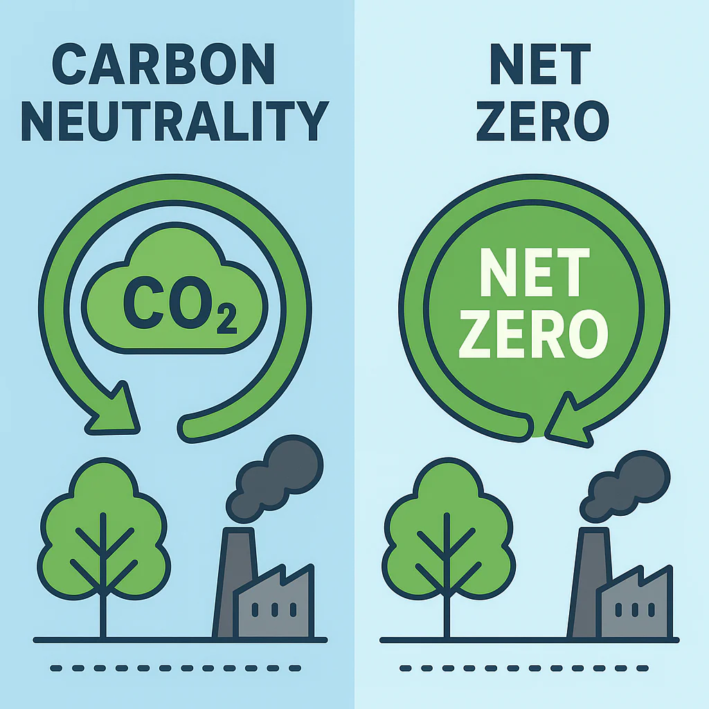 Carbon Neutrality vs Net Zero: The 2026 Truth 🌍 - Gone Greenish