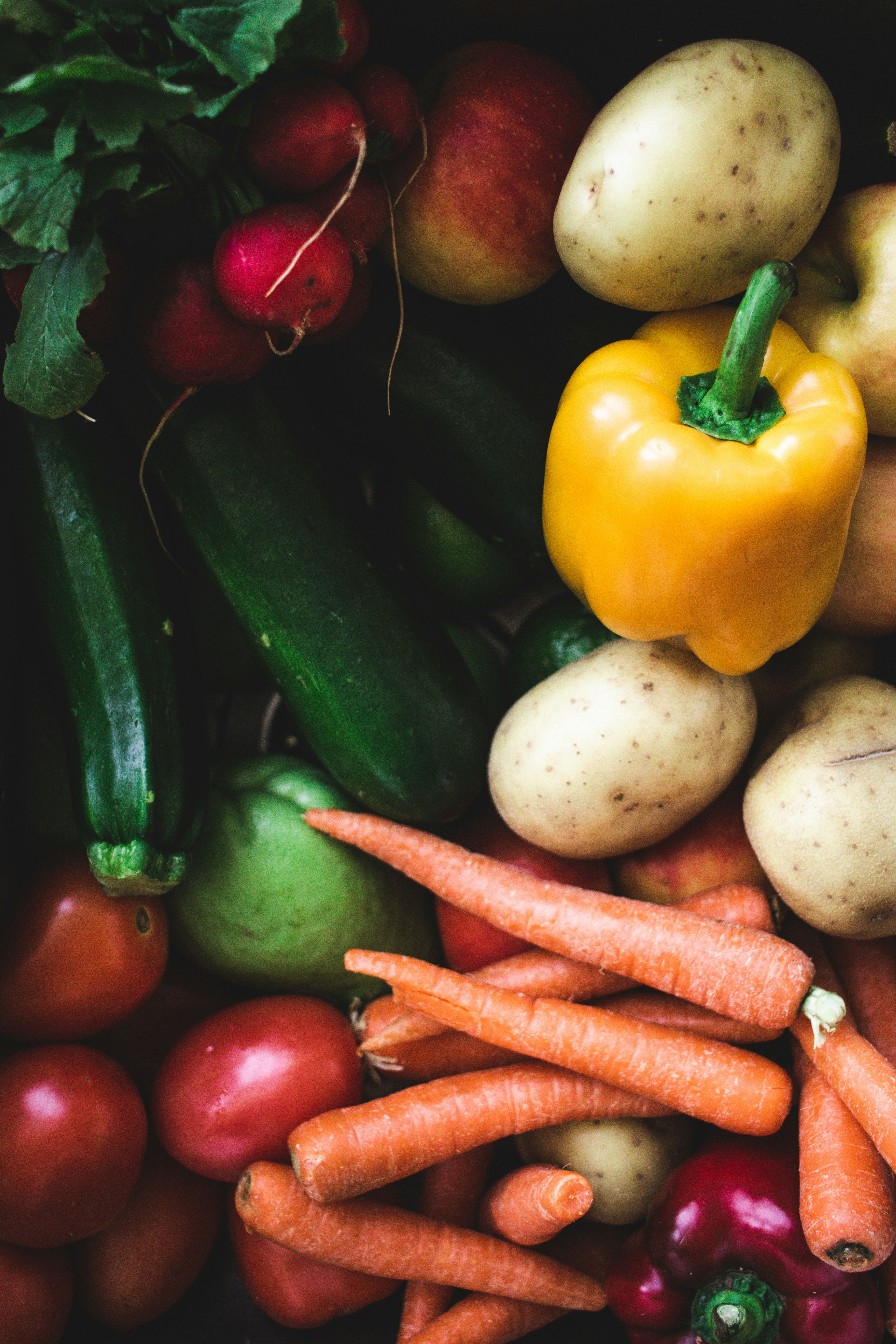 Clean eating by Gone Greenish pile of vegetables